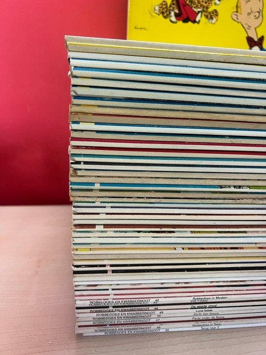 Robbedoes en Kwabbernoot 1 t/m 50 (minus nr 16) -, Livres, BD