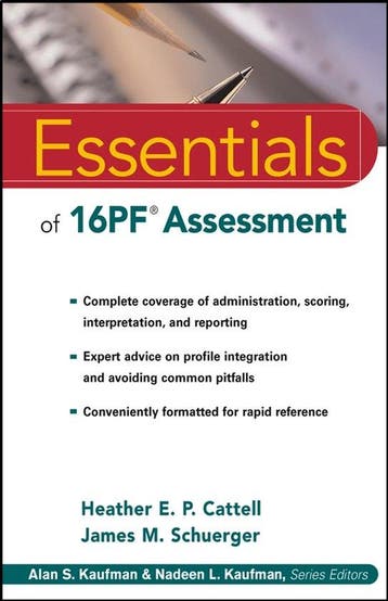 Essentials of 16PF Assessment 9780471234241, Boeken, Verzenden, Zo goed als nieuw, Heather E. P. Cattell