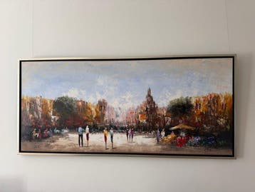 Henry Brand (1942) - Stadsgezicht (XL-Format)
