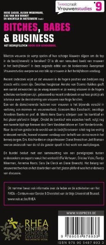 Bitches, babes & business / Tweespraak Vrouwenstudies / 9, Verzenden