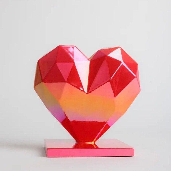 Richard Orlinski (1966) - Heart Red Pearl, Antiek en Kunst, Kunst | Designobjecten