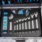 Datona 154-delige gereedschapskoffer met schokabsorberende, Ophalen of Verzenden, Nieuw