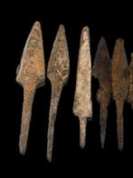 Romain antique Fer pointes de flèches antiques (Sans prix de