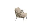 4 Seasons Outdoor Mallorca low dining chair terre |, Nieuw