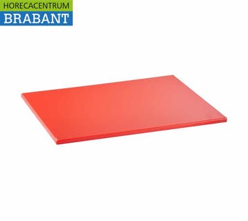 HCB Extra dikke HACCP snijplank Rood 450 x 300 x 20 mm, Ophalen of Verzenden