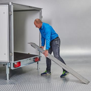 Datona Aluminium oprijplaat - 200 cm - 600 kg - 2 stuks -, Ophalen of Verzenden