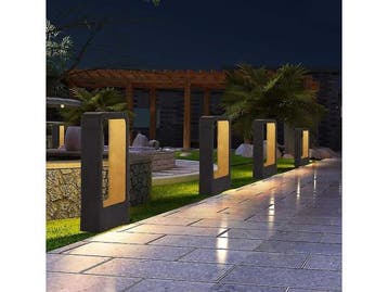 Veiling - 10 x Tuinlamp – 40 cm – 7W LED – 3000K – S