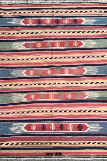 Kilim turc de Shirwan - tissé à la main - nettoyé - laine -, Maison & Meubles