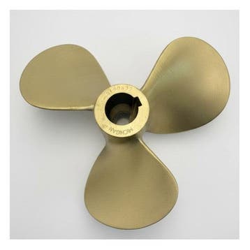 Bieden: Michigan Propellers 3-Blade Brass Propeller GL352 2, Watersport en Boten, Ophalen of Verzenden, Nieuw