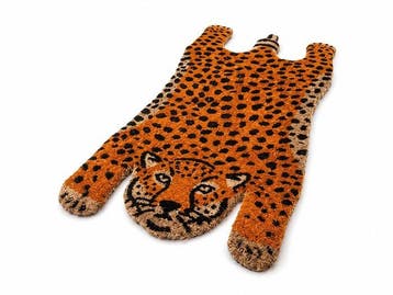 Tapijt - 79 cm - 39 cm - Deurmat - Tiger Rug stijl, Antiek en Kunst