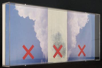 Robert Longo (1953) - Signed Triptyque in Mixed Media - in