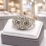 Bague Platine Diamant (Naturelle) - Diamant, Bijoux, Sacs & Beauté, Bagues