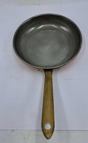 Pan - Padella - Koper, Messing - koekenpan voor eieren