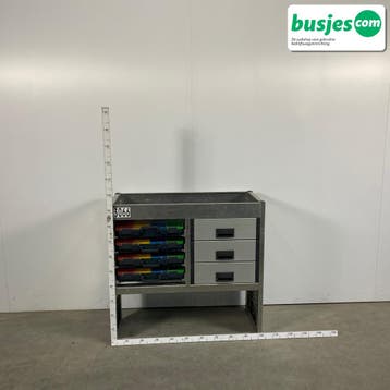 Aluca bedrijfswageninrichting 1010x420x950mm (3066), Verzenden