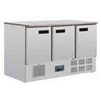 Koelwerkbank | 368L | 3 Deuren (1/1 GN) | +2°C/+5°C |, Verzenden, Nieuw in verpakking