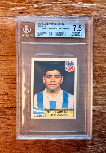 1982, 1994 Panini World Cup Stickers Diego Armando Maradona, Verzamelen, Nieuw