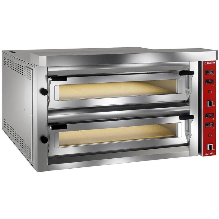 Pizzaoven | Elektrisch | 9+9x Ø35cm | 400°C | 27.4kW, Articles professionnels, Horeca | Équipement de cuisine, Envoi