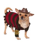 Halloween Honden Kostuum Freddy Krueger, Verzenden, Nieuw