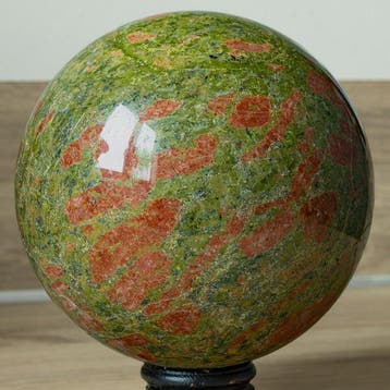 unakiet Fine quality Unakite Sphere - Hoogte: 13 cm -