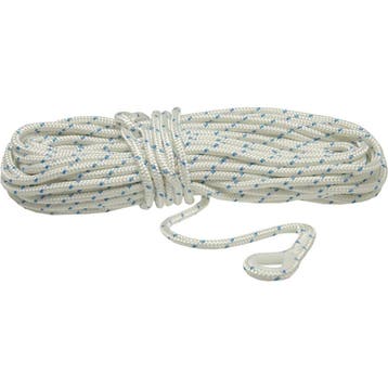 8mm Ankerlijn met Nylon Kous 30m Wit, Ophalen of Verzenden, Nieuw