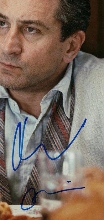 Goodfellas - Robert De Niro - 8x10 photo - Signed in, Nieuw