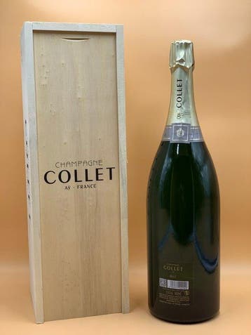 Collet - Champagne Brut à Aÿ - 1 Double Magnum/Jeroboam (3, Nieuw