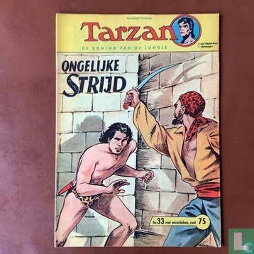 Tarzan - Ongelijke strijd - 1961, Verzenden, Maxon, Rex.