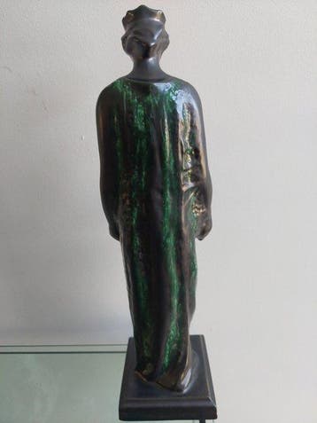 Maria R Törley - Figuur - Brons, Keramiek