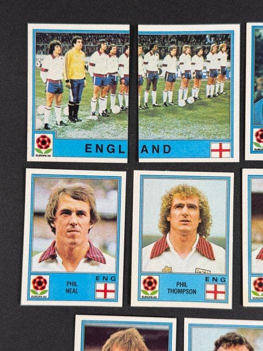 1980 Panini #114/124 Europa 80 - England team - 11 Sticker -, Verzamelen, Stickers