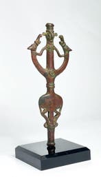 Luristan Master of Animals – Bronzen figuur, Antiek en Kunst