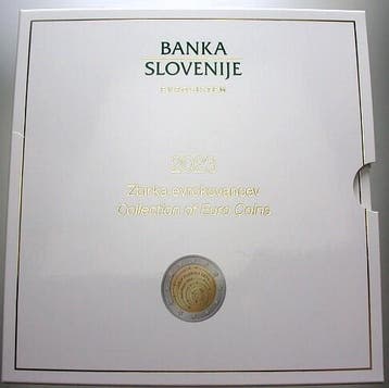 Munten set 1 Cent-2 Euro-3 Euro, 8,88 Euro 2023 Slowenien..., Postzegels en Munten, Munten | Europa | Euromunten, Verzenden, België
