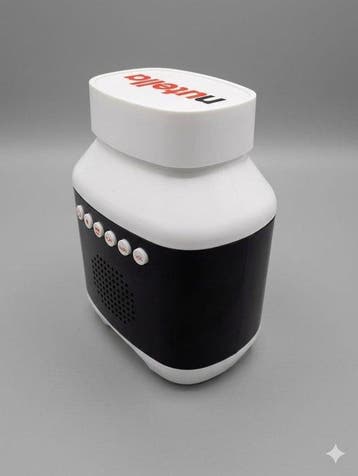 Kan - Nutella-wekkerradio - gelimiteerde editie - nieuw met