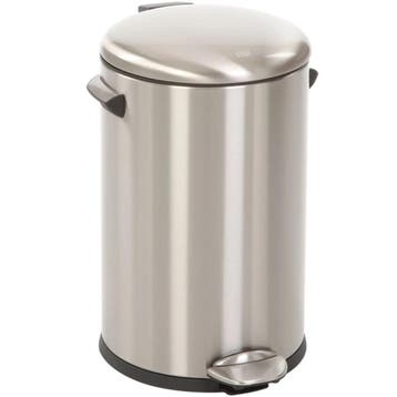 Pedaalemmer | BELLE DELUXE | RVS | 12L | Klapdeksel | Anti, Verzenden, Nieuw in verpakking