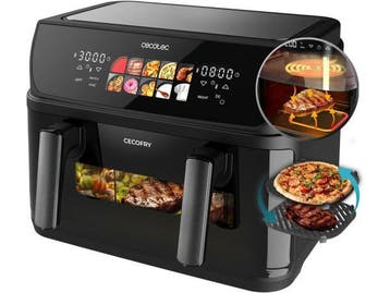 Veiling - Cecotec AirFryer Cecofry & Grill Duoheat 10.000 (S, Gebruikt