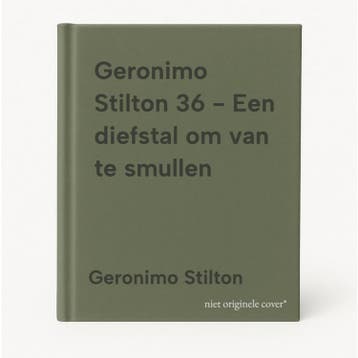 Geronimo Stilton 36 - Een diefstal om van te smullen, Verzenden, Zo goed als nieuw, Geronimo Stilton