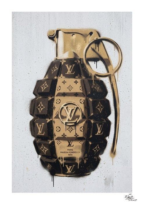SKE - Iconic Blast - Monogram Detonation, Antiquités & Art, Art | Objets design