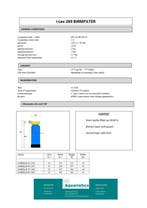 Système de déferrisation BIRM 56L avec commande i-Lex SYR, Ophalen of Verzenden, Neuf