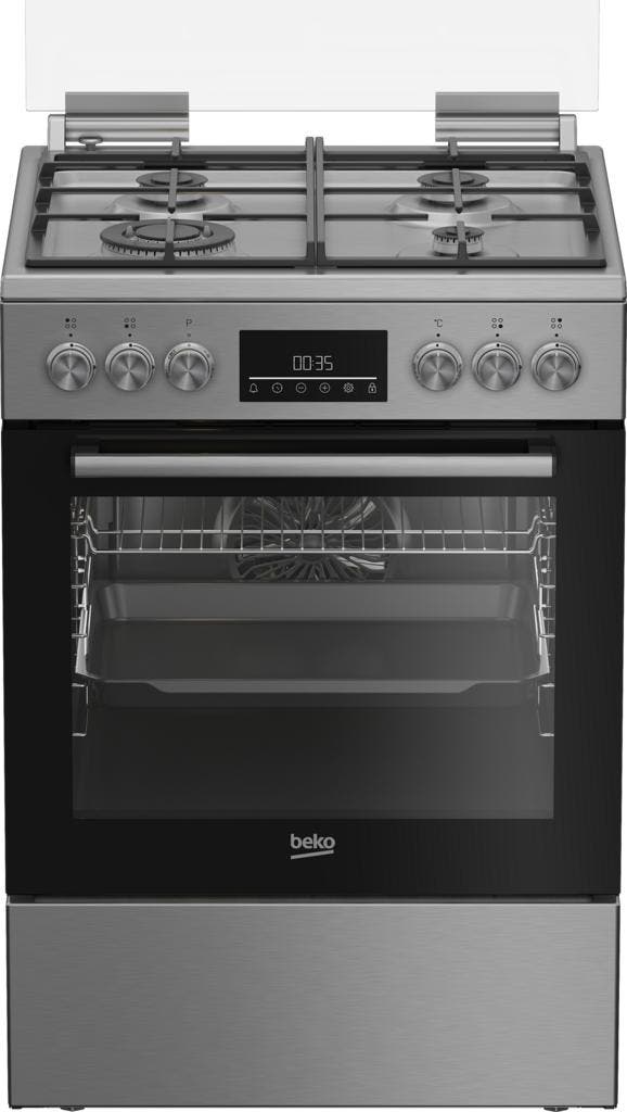 Beko FBE6133XSNL - Gasfornuis - 60 cm - RVS, Electroménager, Cuisinières, Enlèvement ou Envoi