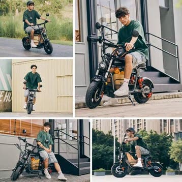 DX5-2 Elektrische Scooter met Mandje - 15,6 Ah - Zwart, Verzenden