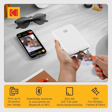 KODAK Step Instant Draagbare Draadloze Fotoprinter voor S..., Ophalen of Verzenden, Nieuw