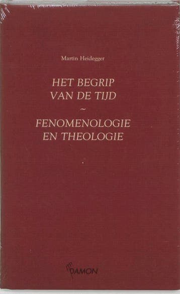 Het begrip tijd . Fenomenologie en theologie 9789055731374, Verzenden, Heidegger