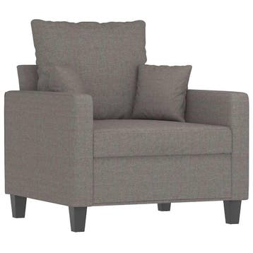 Fauteuil Taupe 60cm | 59% korting | Retour deal, Verzenden