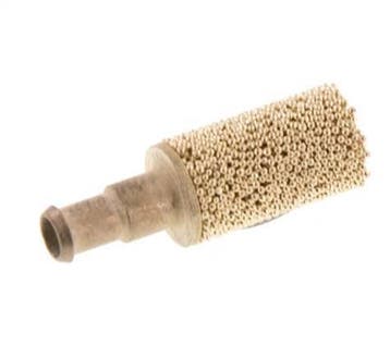 Festo U 4mm Raccord Barbé en Bronze Fritté Silencieux, Verzenden