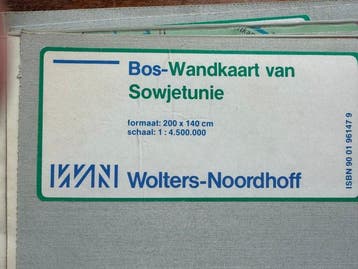 wolters - Noordhoff - Cartes murales forestières, Nieuw