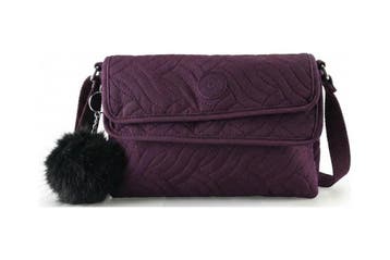 Kipling Schoudertas Paars, Verzenden, Zo goed als nieuw, Paars