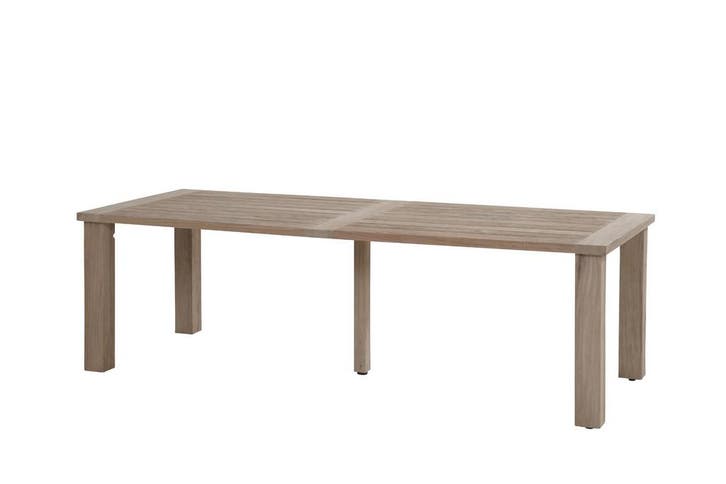 Taste by 4 Seasons Louvre teak tafel 240 x 95 cm SALE |, Tuin en Terras, Tuinsets en Loungesets