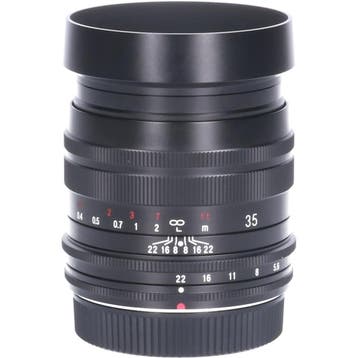 Voigtlander Macro APO Ultron 35mm f/2.0 - Fuji X Zwart, Ophalen of Verzenden, Overige typen