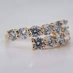 Zonder minimumprijs - Ring - 14 karaat Geel goud - 2.44ct.