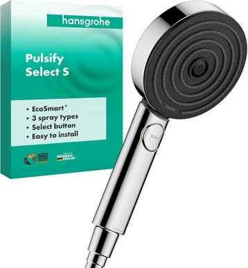 Hansgrohe Pulsify S 105mm | 23% korting | Retour deal, Doe-het-zelf en Bouw, Verzenden, Zo goed als nieuw, Chroom, Douche