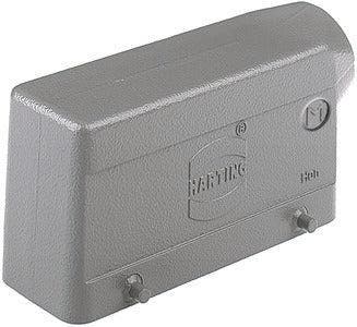 Harting Han 24B Zij-Ingang Industriële Voedingsconnector Kap, Verzenden
